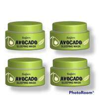 มาร์คเขียว อโวคาโด้ ใบเฟิร์น Baifern Avocado sleeping mask (4 กระปุก)