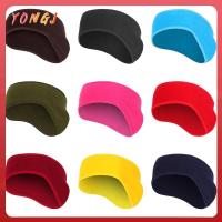 YONGJ 1Pcs กีฬากลางแจ้ง Fleece Ear Cover Hair Sweat Ear Warmer Running Headband Ear Muffs Headband Winter Sweatband