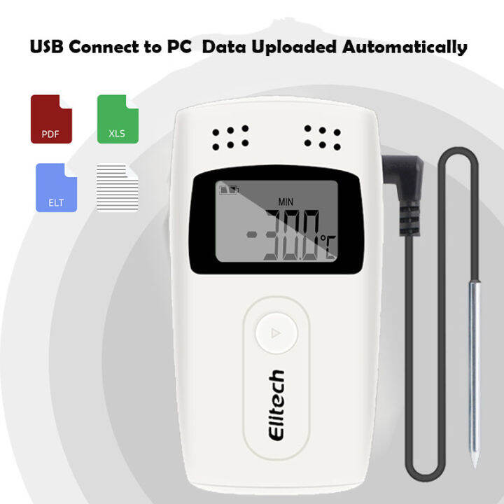 RC4 RC4 RC5 RC5 USB Temperature Data Logger Monitor Humidity Meter