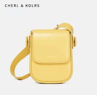 CHERL &amp; KOLRS Bag ผู้หญิงใหม่ กระเป๋าแฟชั่นสายคล้องไหล่กว้างกระเป๋าสะพายกระเป๋าข้ามร่างกายกระเป๋าโทรศัพท์มือถือขนาดเล็กสด