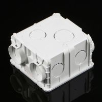 86-Type PVC Junction Box Wall Mount Cassette For Switch Socket Base-bathroom accessories、alexa