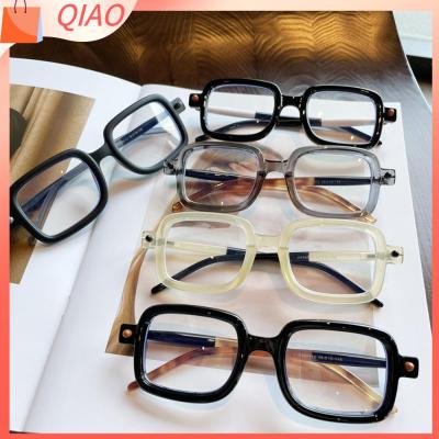 QIAO แฟชั่นสำหรับผู้หญิง วินเทจ แว่นตาสำหรับแว่นตา ที่ UV400 แว่นกันแดดสำหรับผู้หญิง พังก์สไตล์ แว่นตากันแดดสำหรับผู้หญิง เฉดสีของผู้ชาย
