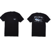 PELAGIC ตกปลาสวมใส่ประสิทธิภาพแขนสั้นเสื้อยืดบุรุษ UPF50ป้องกันแสงแดดเสื้อระบายอากาศกลางแจ้งกีฬาตกปลาเสื้อผ้า