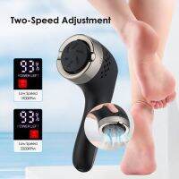 Electric Foot Grinder Vacuuming Cleaner Pedicure Calluses Remover Painless LED Display Feet Exfoliating Dead Skin Care Tools