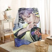 Modern Popular Stray Kids FELIX Blanket On For The Sofa/Bed/Car Portable 3D Blanket For Kid Home Textile Fabric 0622