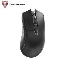 Motospeed Darmshark N3บลูทูธไร้สาย Esports เมาส์แบบใช้แสงสำหรับเล่นเกม Mouse Komputer PAM3395 26000DPI 7ปุ่มสำหรับแล็ปท็อป PC