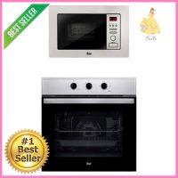 ไมโครเวฟฝัง+เตาอบฝัง TEKA MWE209FI+HBB615GDBUILT-IN MICROWAVE+BUILT-IN OVEN TEKA MWE209FI+HBB615GD **คุณภาพดี**