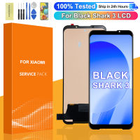 100 ทดสอบสำหรับเหมาะสำหรับ Xiaomi Black Shark 3 KLE-H0, KLE-A0จอแสดงผล LCD Touch Screen Digitizer Assembly สำหรับ BlackShark 3 LCD เปลี่ยน