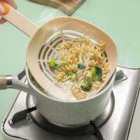 【CC】 Leaky Dumpling Strainer Food Grade Temperature Resistant Pasta Big Handle Drain