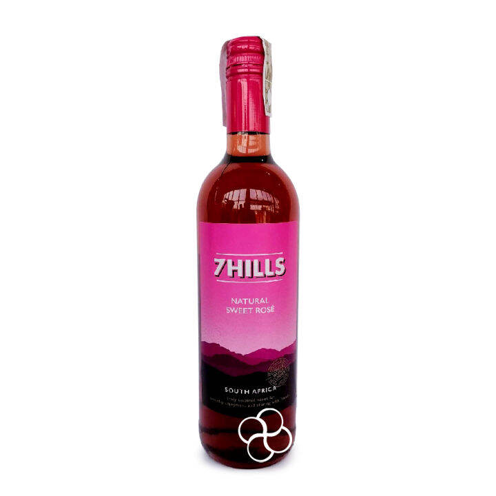 7 Hills Natural Sweet Rose Wine 750mL Lazada PH