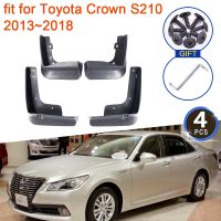 4x for Toyota Crown S210 2013 2014 2015 2016 2017 2018 Mud Flaps Splash Guards Flap Mudguards Fender Rear Wheel 4Pcs Accessories