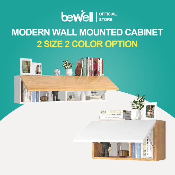 Wall Minimalist Wall Mounted Shelves Storage Locker foir Bedroom Room