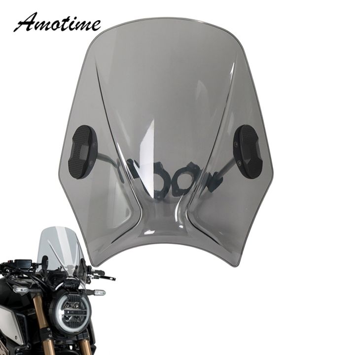 Motorcycle Windscreen Windshield Universal For Royal Enfield /Meteor