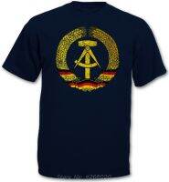 Ddr Symbol - Flag Socialism Communism Hammer Circle East Germany Logo New Hip-Hop Cotton Leisure Street Wear Tees Shirt