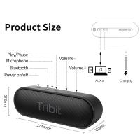 ลำโพงไร้สาย Tribit Xsound Go อัปเกรดลำโพงบลูทูธ IPX7กันน้ำได้ใช้เวลาเล่น24ชั่วโมงไปกับการตั้งแคมป์ปาร์ตี้