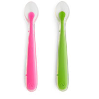 Munchkin : MNK27106 ชุดช้อน Silicone Spoons - 2pk. (27116)