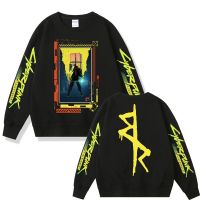 Cyberpunk Edgerunners David Martinez Print Sweatshirt Crewneck Unisex Casual Black Streetwear Men Fashion Hip Hop Pullover Size XS-4XL