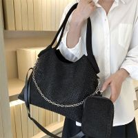 Large Capacity Shoulder Side Bags for Women 2023 Big Diamonds Crossbody Bag Fashion Chain Purse and Handbags Totes Cross Body Shoulder Bags