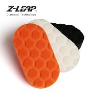 Z-LEAP 3PCS Buffing Sponge Polishing Pad Kit 75x150x25mm Hand Abrasive Disc Tools For Car Polisher Buffing Waxing Cleaning