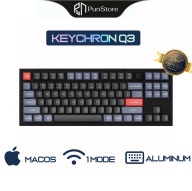 Keychron Q3 Knob - Bàn phím cơ custom QMK TKL 80% - Hàng chính hãng thumbnail