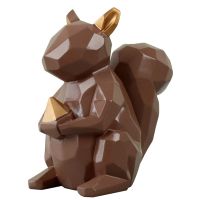 Squirrel Money Box Statues Childrens Room Bedroom Home Decor Holiday Child Gifts Piggy Bank Savings Box for Coin