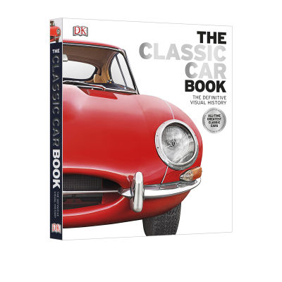 Original DK encyclopedia Series in English classic car encyclopedia the classic car Book Visual Graphic History Atlas opens in full color Hardcover