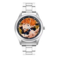 Haikyuu Karasuno Volleyball Quartz Watch Hinata Shoyo Boys Club Spring Neat Wrist Watch Steel Photo Fashion Man Wristwatch