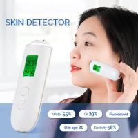 Skin Tester Face Skin Moisture &amp; Oil Content Skin yzer Skin Water Cheek Elastic Skin Age Test Meter Fluorescent Agent Detector