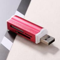 USB2.0 4 In 1อ่านการ์ดความจำหลายสำหรับ SD/SDHC/Mini SD/MMC/บัตร TF/เครื่องอ่านบัตร MS