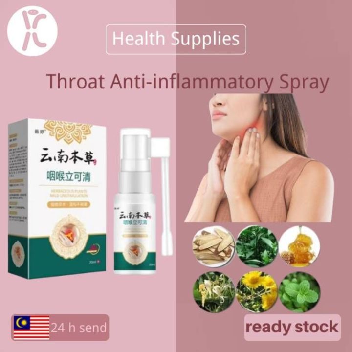 Throat Anti Inflammatory Spray Relieving Cough And Phlegm Acute And Chronic Pharyngitis Itching 9504