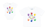 Brooklyn &amp; Brighton - Watch Hand Bodysuit &amp; T-Shirt พ่อแม่ลูก