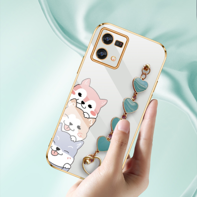 CLE Shockproof Phone Case Compatible For OPPO RENO 7 F21 PRO R17 PRO RENO 6Z 5G RENO 7 5G RENO 7Z 5G A96 5G F21 PRO 5G Soft Back Cover Thickened Drop-Resistant Cover