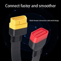 Universal 16 Pin Male To 16 Pin Female OBD II Extension Connector for Auto Diagnostic Extending Cable