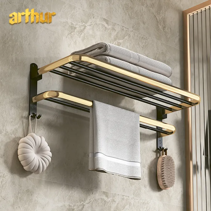 luxury bathroom towel holder