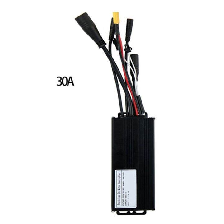 1-piece-suitable-for-24v36v48v-30a-750-1000w-sine-wave-three-mode-controller-electric-scooter-accessories-black-waterproof-connector