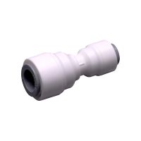 1/4 - 3/8 OD Tube RO Water Quick Connector Reducing Straight Tight Junction Double Sealing PE Pipe Fitting Filter System