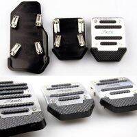 3Pcs Non slip Car Accelerator Brake Foot Pedals Auto Vehicle Footrests Set