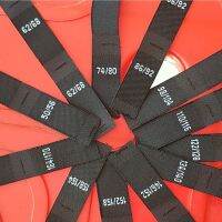 【LZ】┋▬  200PCS damasco Preto poliéster pano etiqueta tamanho da roupa do bebê 50/56 62/68 74/80 86/92 98/104 110/116 134/140 146/152 158/164