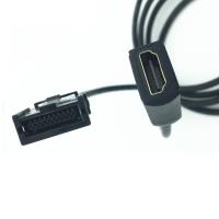 สายHdmi E Type To Am Hdmi เครื่องเล่นวิดีโอ Hdสำหรับรถยนต์