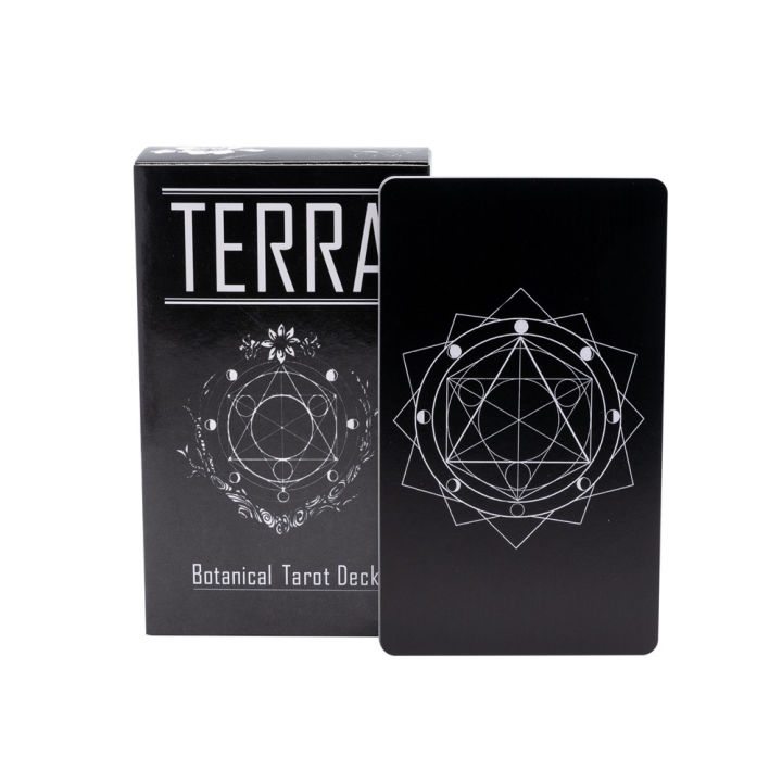 terra-botanical-ไพ่ทาโรต์-ขนาดใหญ่มาตรฐาน12x7cm-78ไพ่ทาโร่-s-ไพ่ทำนาย-ไพ่ยิปซี-ไพ่ออราเคิล-ไพ่ยิบซี-ไพ่ทาโร่-ไพ่ดูดวง-tarot-card-deck