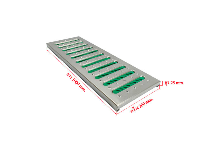 ฝาปิดรางระบายน้ำแสตนเลส-เกรด1803