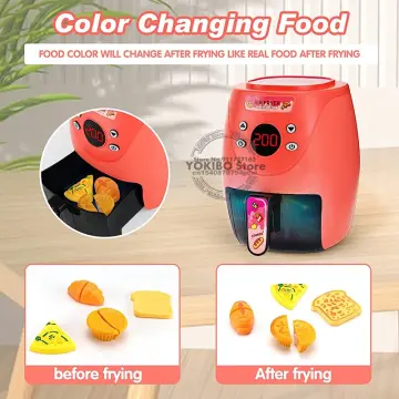 Toy Air Fryer Color Changing Little Chef Pretend Play Grill