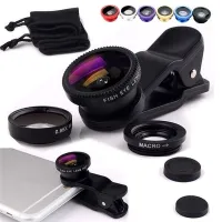 Fish Eye Lenses Mobile Phone Lens for IPhone/Samsung/Huawei Xiaomi Oneplus 7 Macro Fisheye Wide Angle Camera Lens Kits Lentille