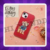 Polo เคสหนัง Santa Barbara งานหนังพรีเมียม ปักลาย หมี  รุ่น iPhone13/ iPhone 13Pro/13Pro Max