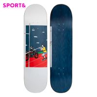 กระดานสเก็ตบอร์ดรุ่น 120 Bruce ขนาด 8.25" (สีฟ้า) 8.25" Skateboard Deck 120 Bruce - Blue