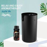 DEEECIRRAARIIUNON Aratherapy {{[{{{{ -------------------- เครื่องพ่นอโรมาเทอราพีแบบออโต้หัวฉีดคู่ Essential ก้านปักน้ำมันหอมระเหยของเหลวสองหัวสำหรับน้ำหอมปรับอากาศรถ