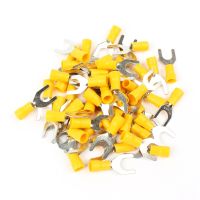 Spade Terminal Cable Connector   Sv Electrical Connector Crimp - 50pcs Sv5.5-4 - Aliexpress