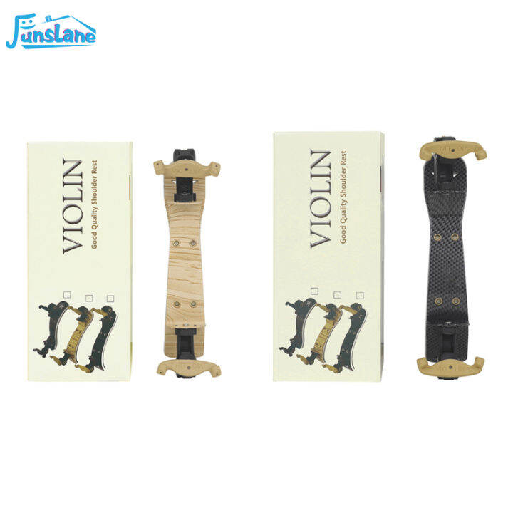 FunsLane Violin Shoulder Rest Shoulder Mount With Silicone Rubber Feet