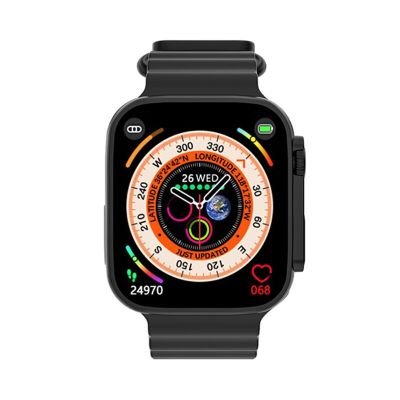 Jam Tangan Digital 8อัลตร้ารีโลจิโออัจฉริยะนาฬิกาข้อมือเล่นกีฬานาฬิกาบลูทูธออกกำลังกายสมาร์ทวอชสตรีสำหรับผู้ชายอัจฉริยะ