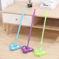 【TIMIN Home Tools】 Mini Lazy Triangle Cleaning Mop Without Dead Angle 180องศา Retractable Adjustable Rotating Dust Brush เครื่องมือทำความสะอาดบ้าน